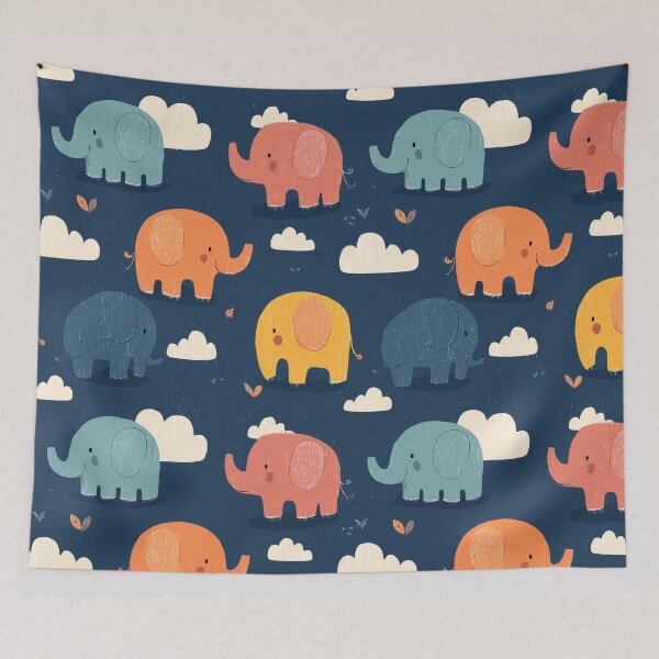 Item preview, Sweet Elephant Pattern designed and sold by bapupa.