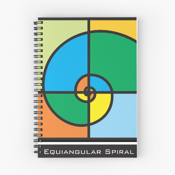 Item preview, Equiangular Spiral Geometric Pattern - Mathematical Curve - Hardcore Nerd designed and sold by Hardcore-Nerd.