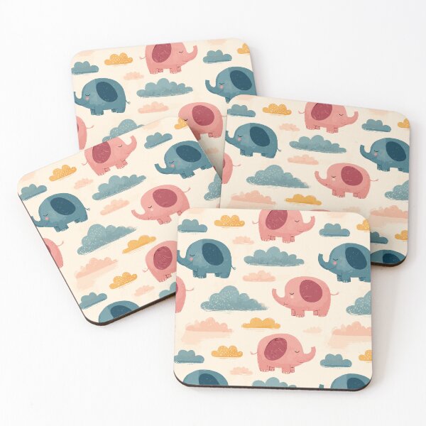 Item preview, Playful Elephant Pattern designed and sold by bapupa.