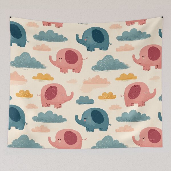 Item preview, Playful Elephant Pattern designed and sold by bapupa.