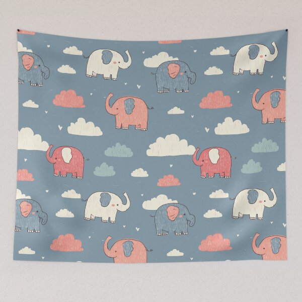 Item preview, Lovely Elephant Pattern designed and sold by bapupa.