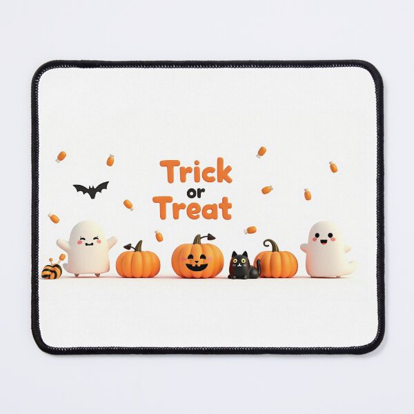 Item preview, Playful Halloween Decor – Cute Ghosts, Pumpkins & Treats designed and sold by Art & Heart.