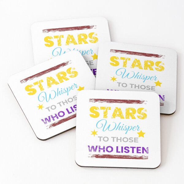 Item preview, Stars whisper to those who listen  designed and sold by mer-ONE.
