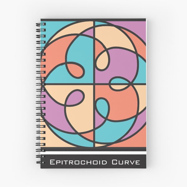 Item preview, Epitrochoid  Geometric Pattern - Mathematical Curve - Hardcore Nerd designed and sold by Hardcore-Nerd.