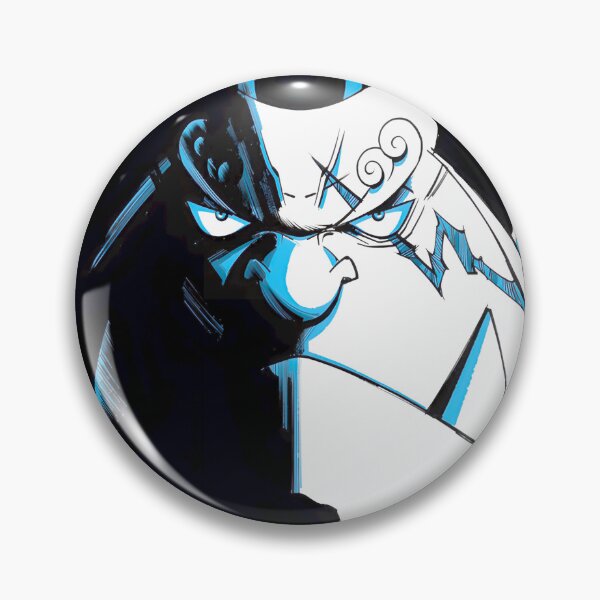 Item preview, Jinbei Blue & Black Art | Fishman Knight Ocean Warrior Inspired Design designed and sold by SummerRagsdale.