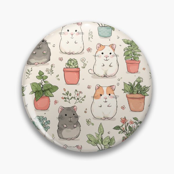 Item preview, Cute Hamster Pattern designed and sold by bapupa.