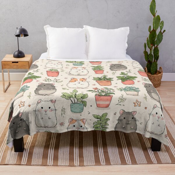 Item preview, Cute Hamster Pattern designed and sold by bapupa.
