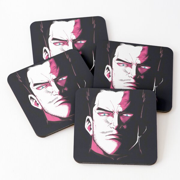 Item preview, Intense Fiery Character Art - Dynamic Red & Black Pop Style designed and sold by SummerRagsdale.