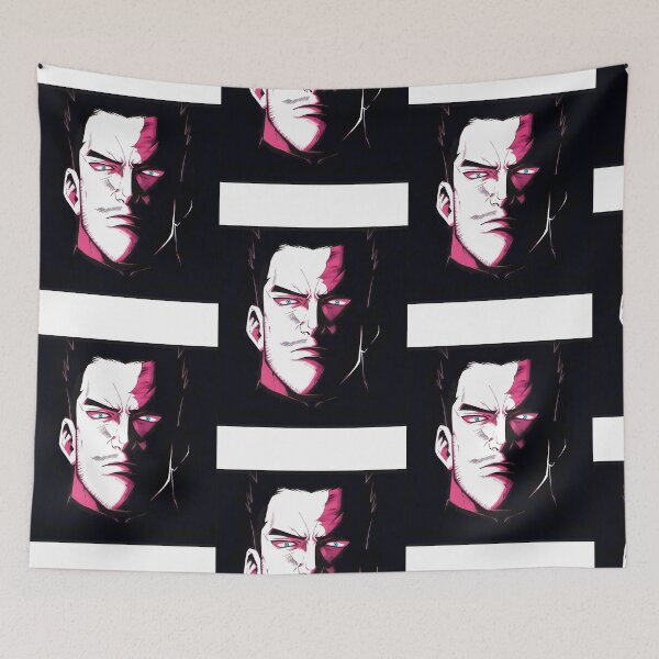 Item preview, Intense Fiery Character Art - Dynamic Red & Black Pop Style designed and sold by SummerRagsdale.