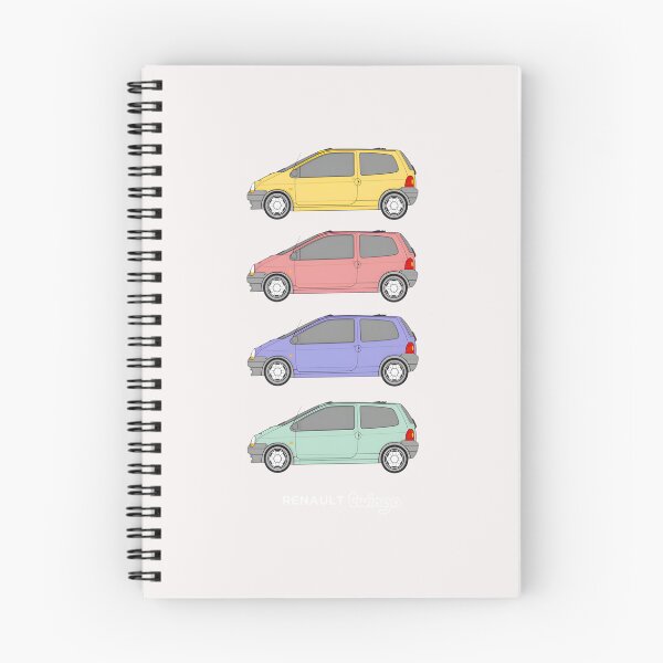 Item preview, Colorful Twingo Mk1 Outline Artwork designed and sold by SusanRivera.