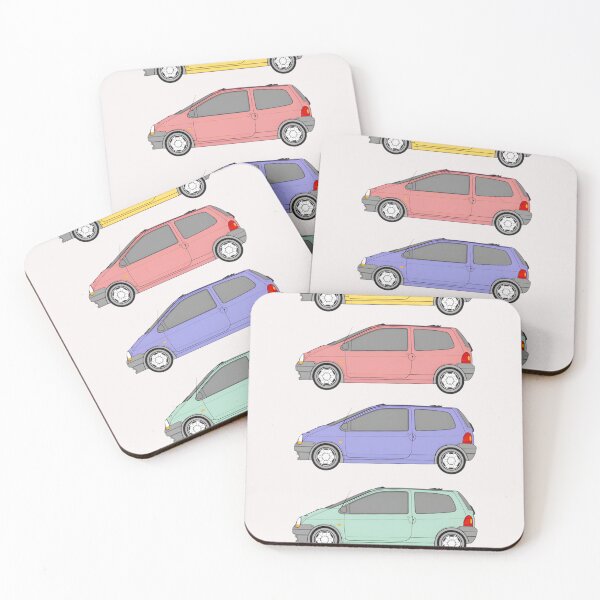 Item preview, Colorful Twingo Mk1 Outline Artwork designed and sold by SusanRivera.