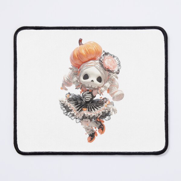 Item preview, Mictecacihuatl Chibi – Goddess of Death Halloween Edition | Cute Day of the Dead Art designed and sold by GoldenChiArt.