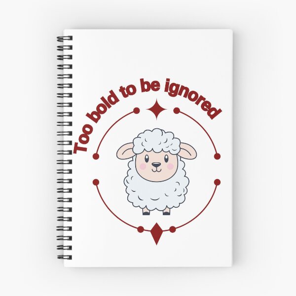 Item preview, Aries Zodiac – Too Bold to Be Ignored .Cute Astrology Ram Desig designed and sold by Mindsafe8.