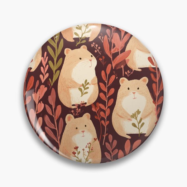 Item preview, Playful Hamster Pattern designed and sold by bapupa.