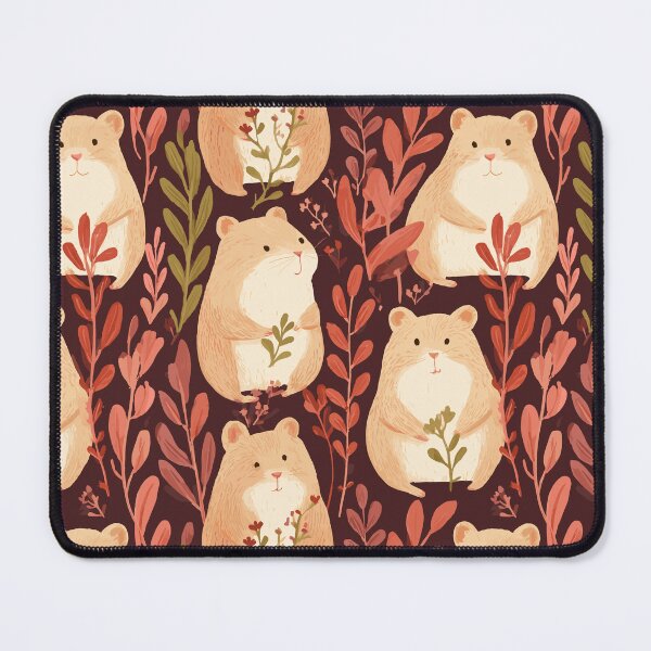 Item preview, Playful Hamster Pattern designed and sold by bapupa.