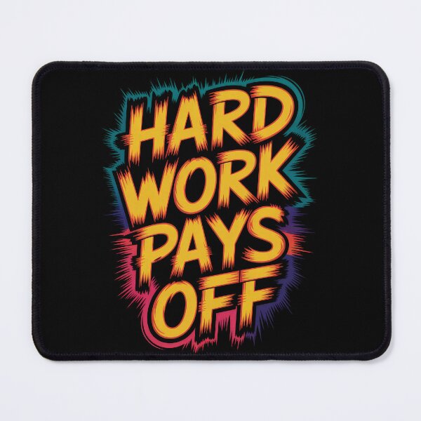 Item preview, Hard Work Pays Off – Retro Comic Energy designed and sold by Enea Kelo.