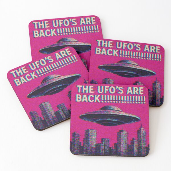 Item preview, The UFOs Are Back! designed and sold by Monkeysalad.
