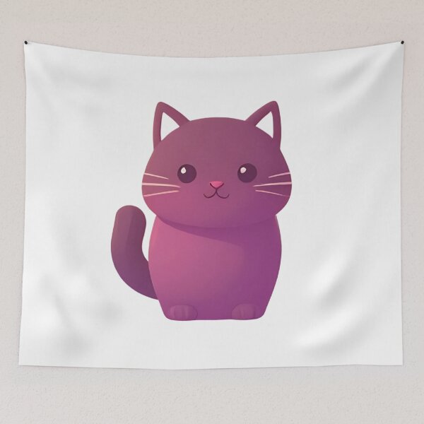 Item preview, Neat Purple Cat designed and sold by Nok-Thep.