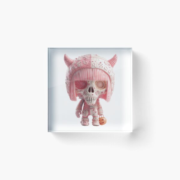 Item preview, Mictecacihuatl Chibi – Goddess of Death Halloween Edition | Cute Day of the Dead Art designed and sold by GoldenChiArt.