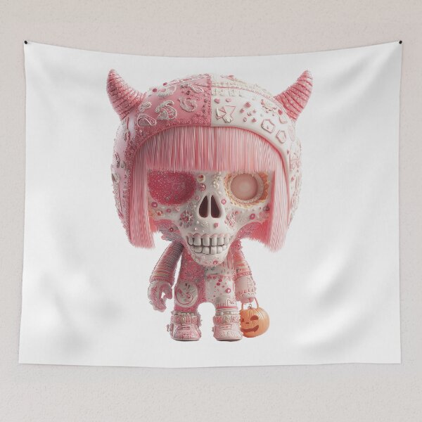 Item preview, Mictecacihuatl Chibi – Goddess of Death Halloween Edition | Cute Day of the Dead Art designed and sold by GoldenChiArt.