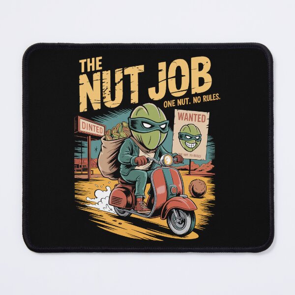 Item preview, The Nut Job Retro Pistachio Heist designed and sold by 89BLACK.