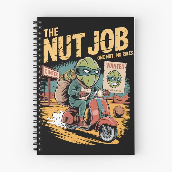 Item preview, The Nut Job Retro Pistachio Heist designed and sold by 89BLACK.