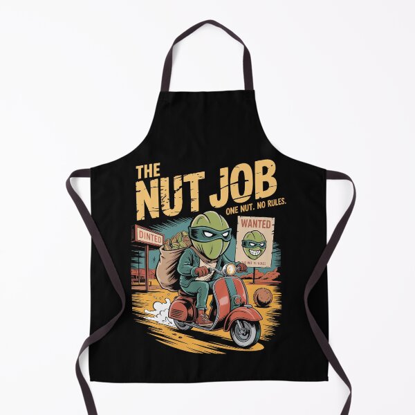 Item preview, The Nut Job Retro Pistachio Heist designed and sold by 89BLACK.