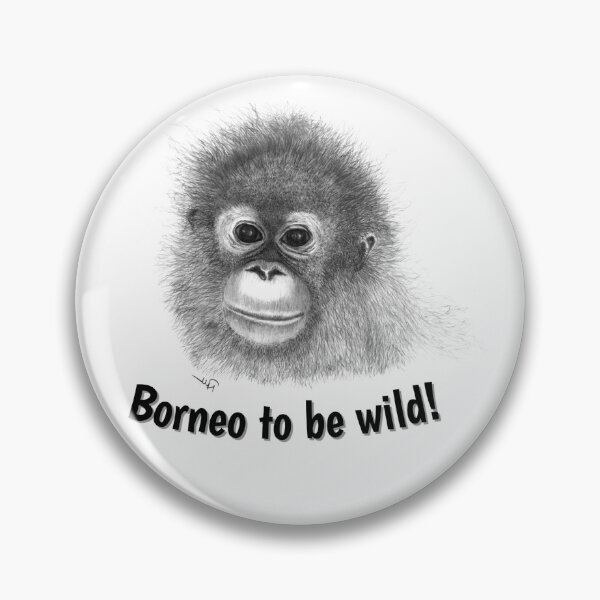 Item preview, Baby Orangutan with fun phrase  designed and sold by rosannamaria.