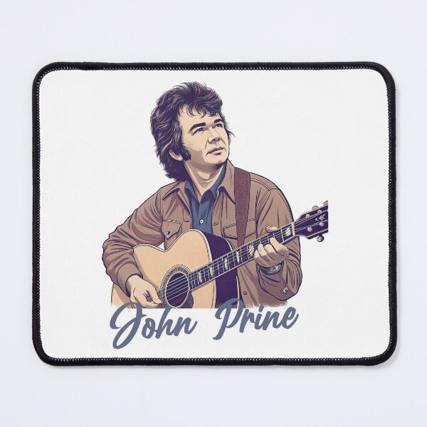 Item preview, John Prine in Spite of Ourselves, Vintage Retro Style designed and sold by graphic-genie.