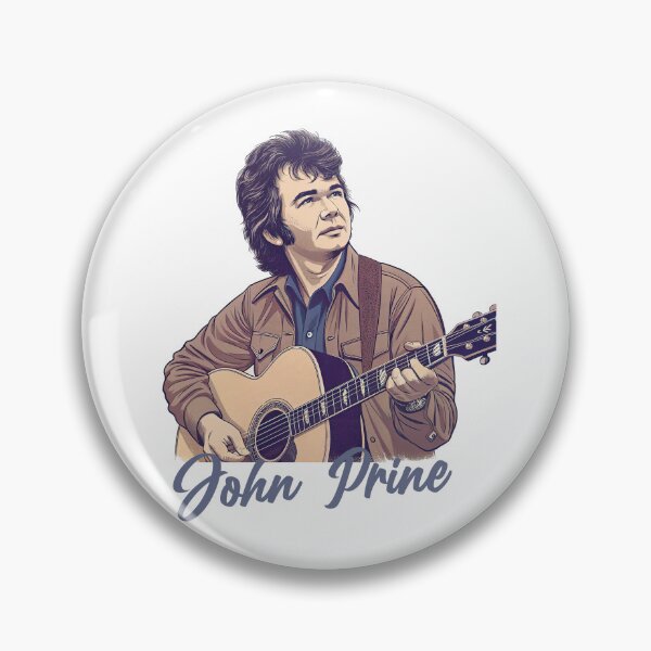 Item preview, John Prine in Spite of Ourselves, Vintage Retro Style designed and sold by graphic-genie.