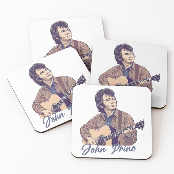 Item preview, John Prine in Spite of Ourselves, Vintage Retro Style designed and sold by graphic-genie.