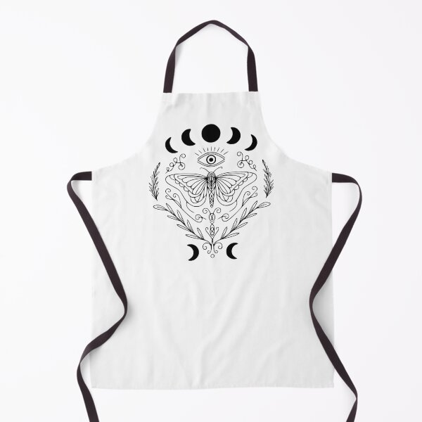 Item preview, Gothic Butterfly Moon Phases Graphic Black designed and sold by 3rd Eye Perceptions.