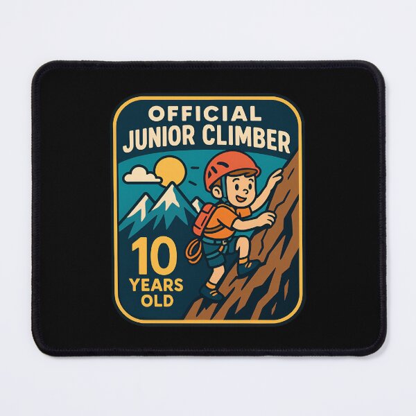 Item preview, Official Junior Climber 10 Years Old designed and sold by Blok45.