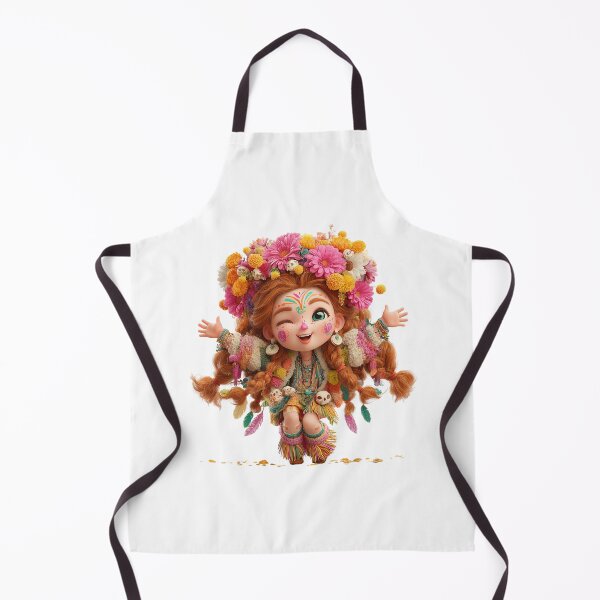 Item preview, Mictecacihuatl Chibi – Goddess of Death Halloween Edition | Colorful Day of the Dead Art designed and sold by GoldenChiArt.