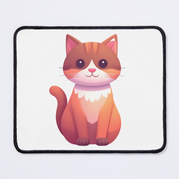 Item preview, Cute Orange and White Cartoon Cat designed and sold by Nok-Thep.