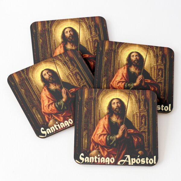 Item preview, Saint James  São Tiago Maior Saint Jacques du Compostela v1 designed and sold by Helios Be. Lavsh.