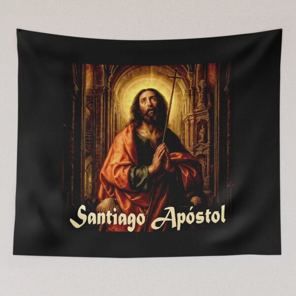 Item preview, Saint James  São Tiago Maior Saint Jacques du Compostela v1 designed and sold by Helios Be. Lavsh.