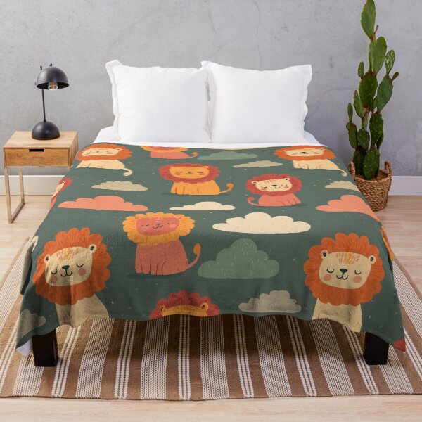 Item preview, Sweet Lion Pattern designed and sold by bapupa.