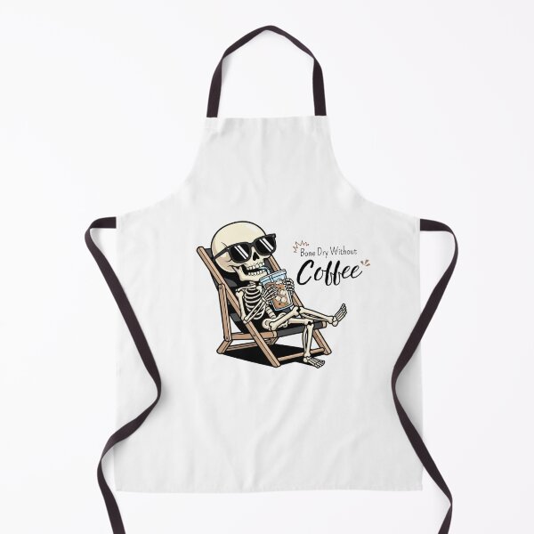 Item preview, Bone Dry With Coffee – Funny Skeleton Coffee Lover Design designed and sold by Rank Sol.