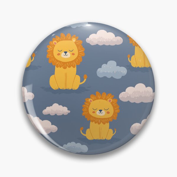 Item preview, Playful Lion Pattern designed and sold by bapupa.
