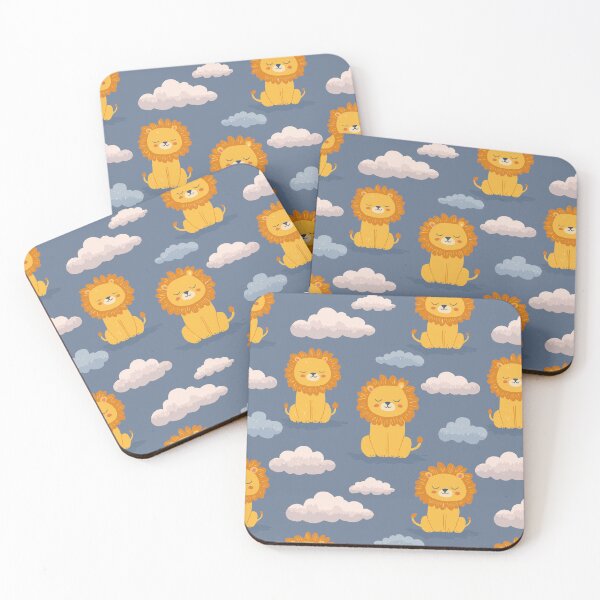 Item preview, Playful Lion Pattern designed and sold by bapupa.