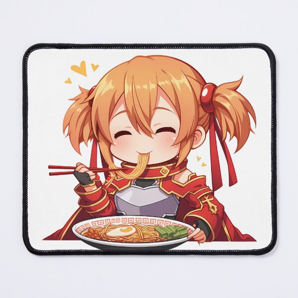 Item preview, Silica Sword Art Online Chibi Ramen Anime Girl Waifu designed and sold by Spraykart.