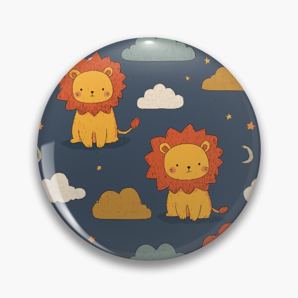 Item preview, Lovely Lion Pattern designed and sold by bapupa.