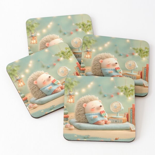 Item preview, Chilly Chomp Chomp - Hedgehog designed and sold by CozyLodgeVillage.
