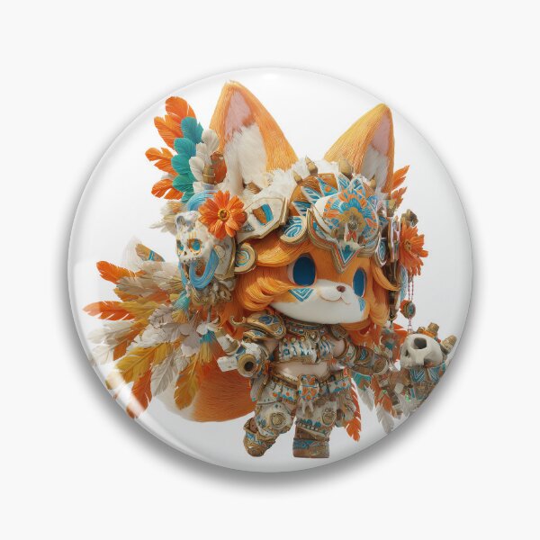 Item preview, Mictecacihuatl Chibi – Goddess of Death Halloween Edition | Aztec Mythology Cute Day of the Dead Art designed and sold by GoldenChiArt.