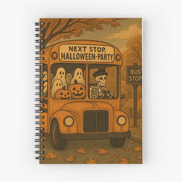 Item preview, "Attention, Please - Next Stop Is Halloween Fun" designed and sold by iamdesigns14.