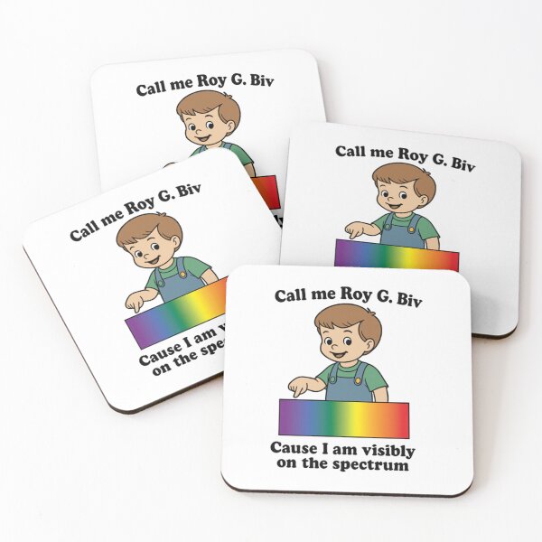 Item preview, Call Me Roy G. Biv Cause I Am Visibly On The Spectrum designed and sold by fuopres.