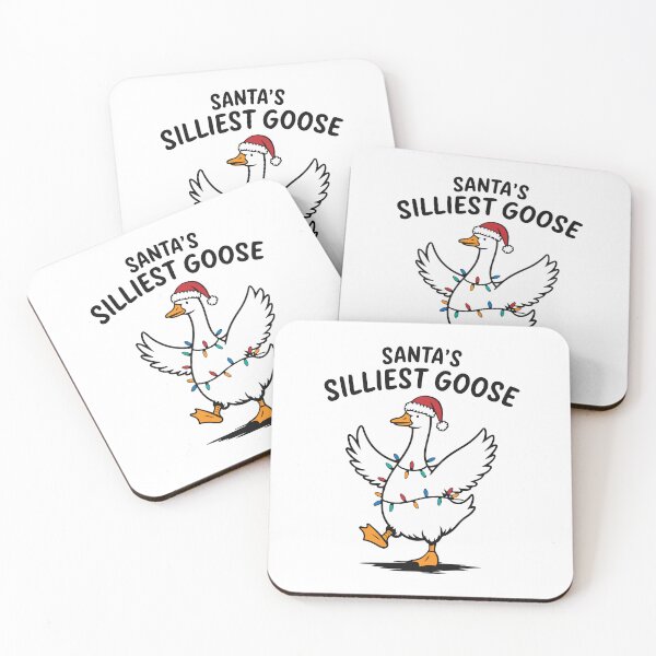 Item preview, Santa’s Silliest Goose Funny Christmas designed and sold by HasHs.