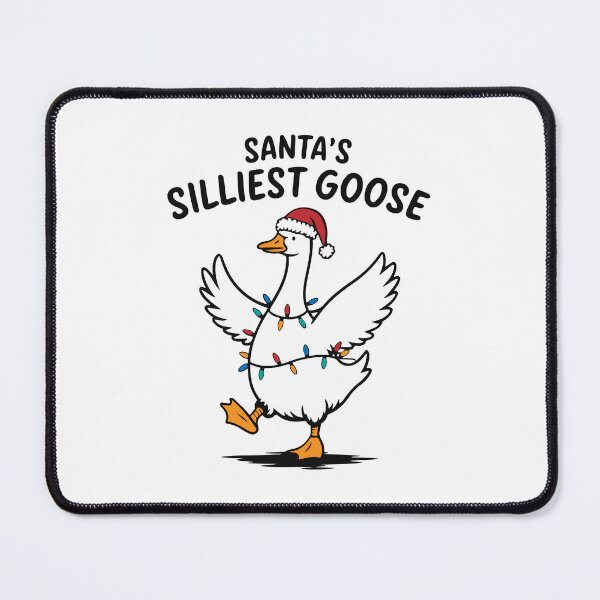 Item preview, Santa’s Silliest Goose Funny Christmas designed and sold by HasHs.