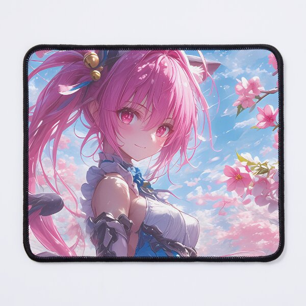 Item preview, Kurosaki Mea To Love Ru Sakura Neko Girl Blue Dress Game designed and sold by 108Recordings.
